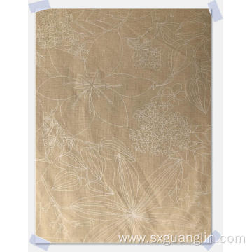 linen rayon print fabric